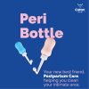 Clean Bum Peri Bottle verkrijgbaar in het roze en blauw.